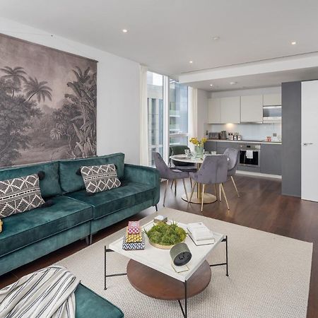 Luxurious Spacious 2Bed Suites Skyline River Views By Canary Wharf London Exterior photo