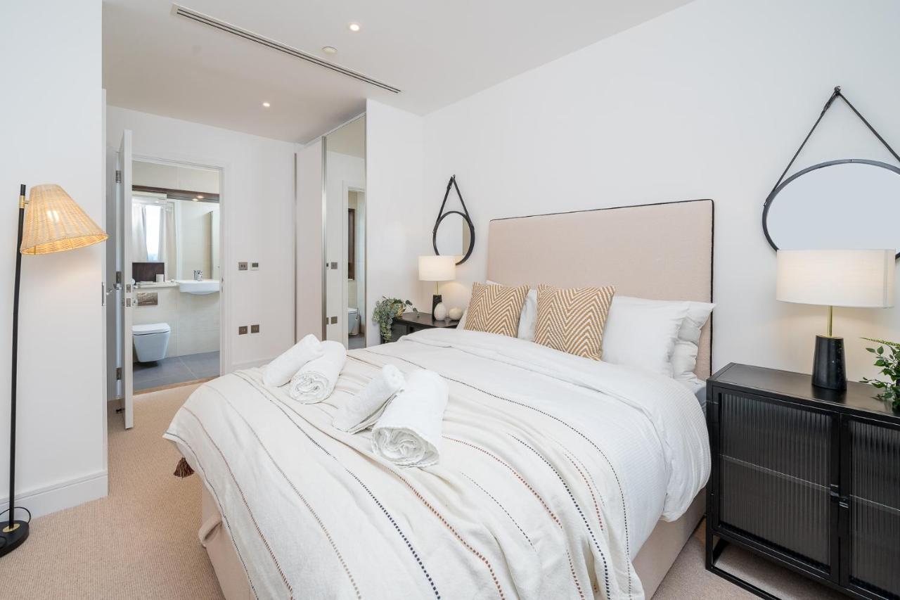 Luxurious Spacious 2Bed Suites Skyline River Views By Canary Wharf London Exterior photo