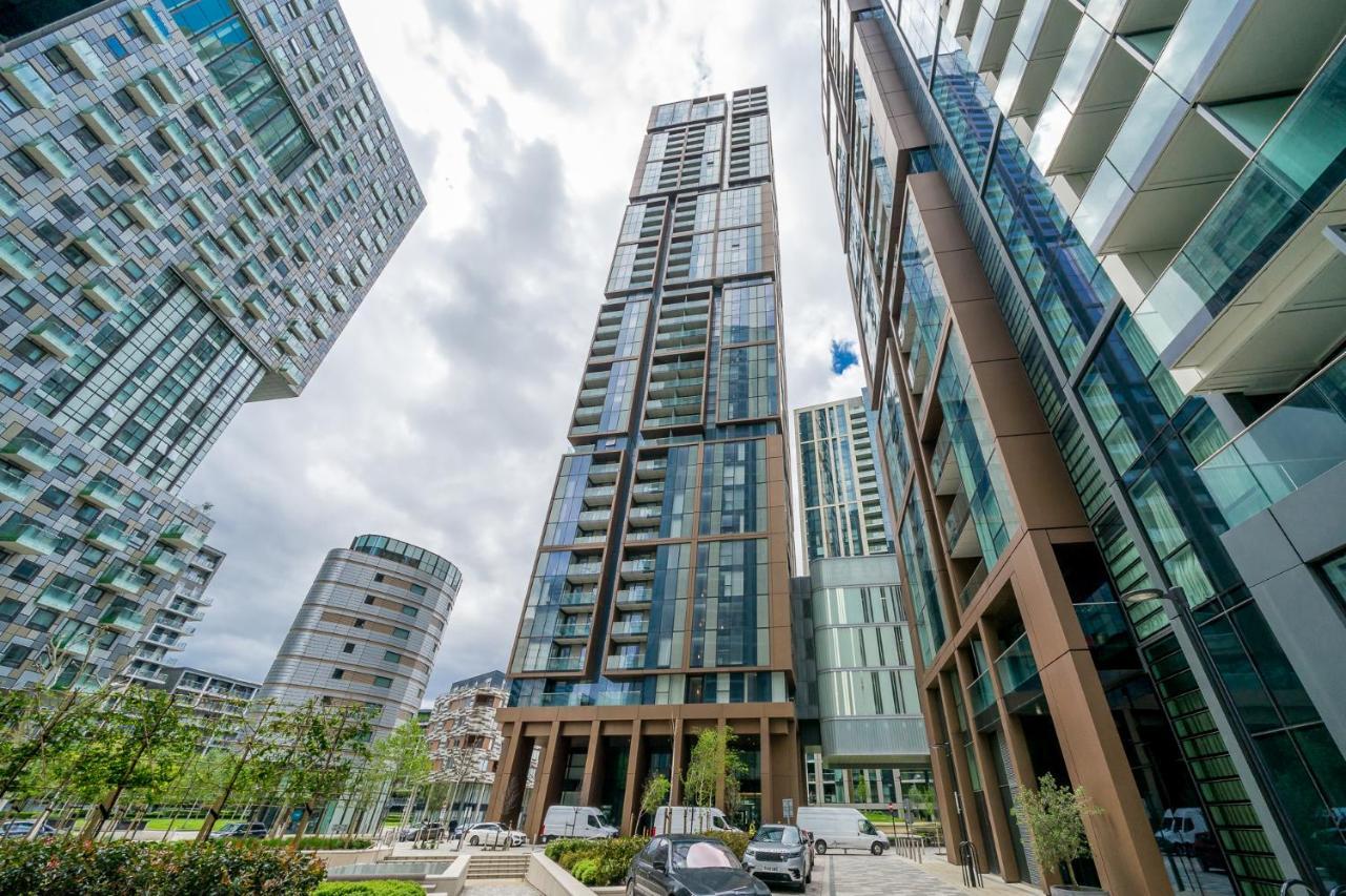 Luxurious Spacious 2Bed Suites Skyline River Views By Canary Wharf London Exterior photo